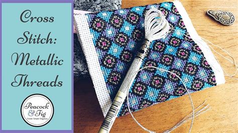 how to weave metallic thread into fabric|dmc metallic thread instructions.